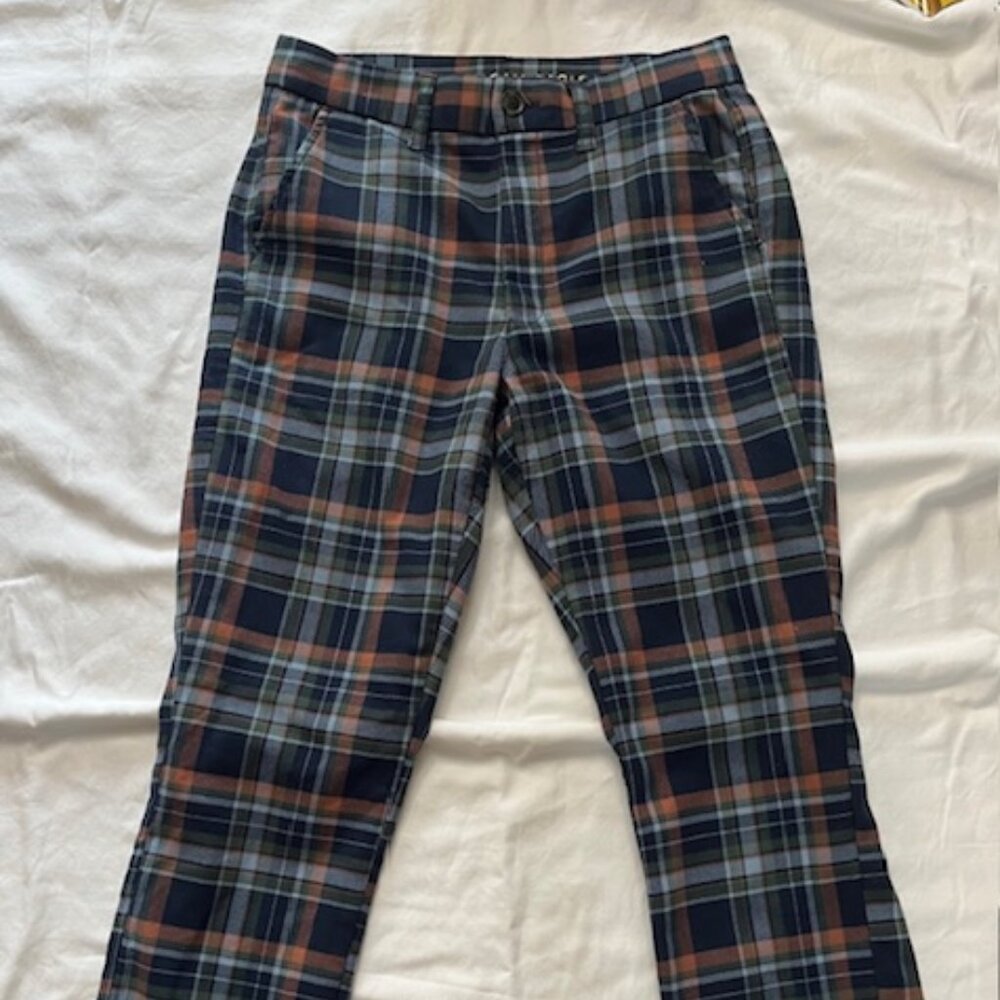Women's American Eagle Plaid Pants Size Medium (M)
